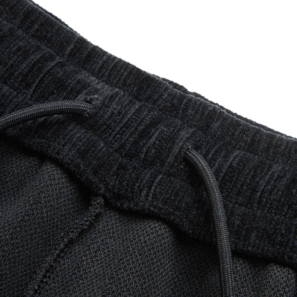 Li Ning Sports Lifestyle Series Loose Fit Cuffed Mid Waist Casual Pants Women bottoms Black AKLU324-3