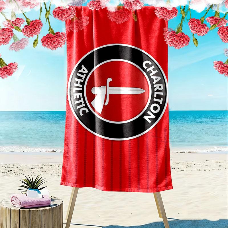 CAFC Print Beach Towel, Large Soft Quick Dry Towel for Beach Camping Swimming