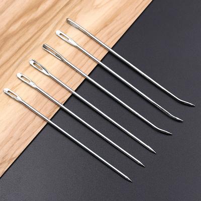 Packing Needle Sack Woven Bag Seam Large Needle Large Coarse Needle Metal Stainless Steel Needle Straight Needle Curved Sewing Packing Needle
