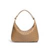 New Trendy Cross-border Women's Handbag, Purely Hand-woven, Stylish and Textured, Versatile Shoulder and Underarm Bag for Commuting