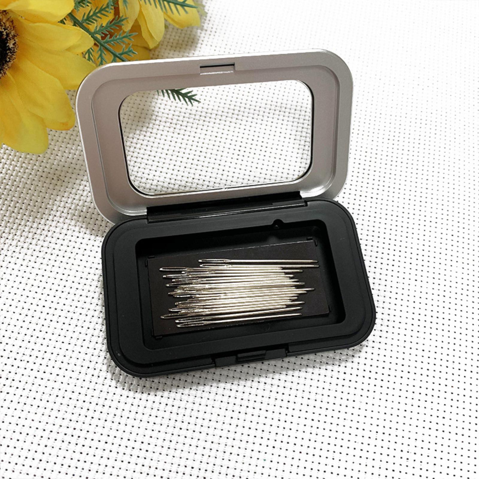 

Cross- Tool Accessories Black Magnetic Needle Holder Frosted Needle Holder Needle And Thread Storage Box One Size