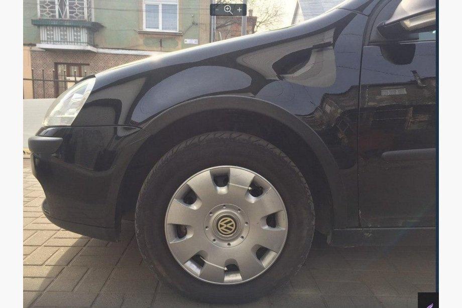 

Накладки на арки (4 шт, чорні) для Volkswagen Golf Plus