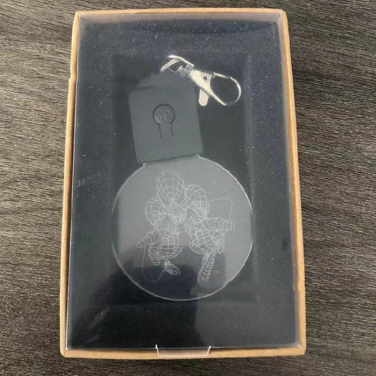 LED Light Acrylic Keychain Lightweight And Sturdy Pendant Accessory For DIY Projects And Individualized Jewelry