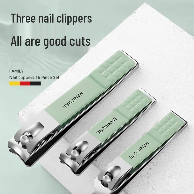 German Precision Stainless Steel Nail Clipper & Scissors Kit for Manicure & Pedicure