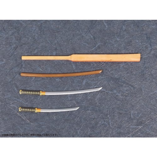 DIG Pripla Figure Weapon Samurai Hobby Full Color Printed Plastic Kit