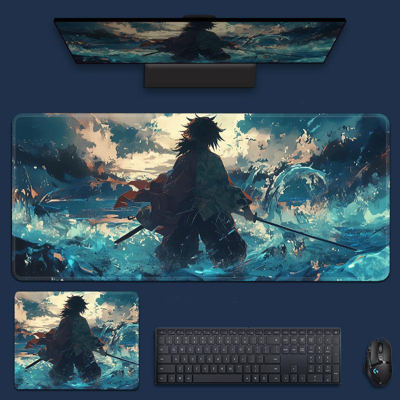 Demon Slayer Mouse Pad, Keyboard and Mouse Pad, Cheap, Exquisite, Gaming Equipment, Computer Equipment, Anime, Comics