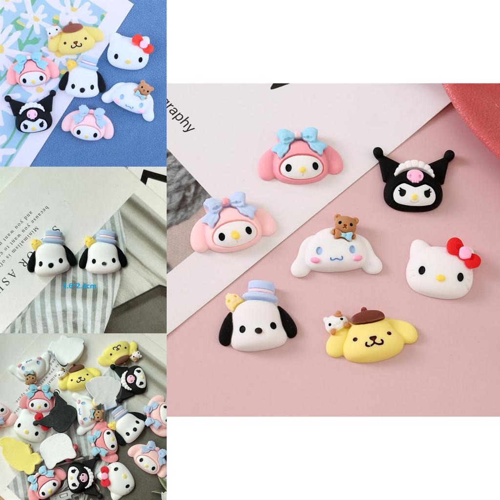 Cartoon Resin Accessories Diy Phone Case Stickers Cup Stickers Shoe Buckles Hair Clips Hair Ties Decoration Sc005021