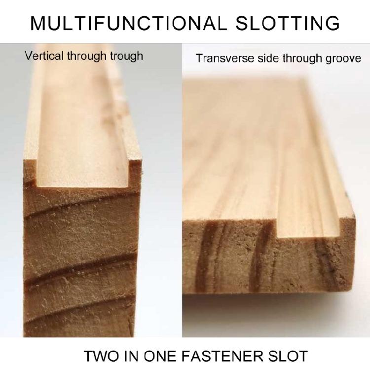 Wood Router Slotting Locator 2 in 1 Wood Palms Router Base Router Slotting Bracket for 65mm Wood Trimmer Carbinet Closet