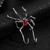 Fashion Personalized Exquisite Minimalist Dark Design Crawling Spider Ear Clip Halloween Versatile Earrings