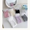 Breathable Cotton Lace Socks for Kids Age 3-13 Years Soft & Comfortable Elastic Leg Warmer with Dot Tulle