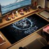 Las Vegas Raiders Logo Farbe Mauspads Großes Gaming Tischkissen Rutschfest Laptop Tablet Großes Mauspads XXL Matte Mini PC Spielmatte Mit Verriegeltem Rand
