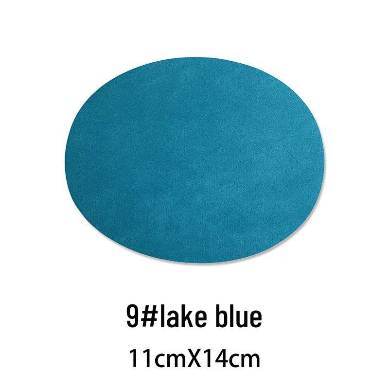 Universal Suede Oval Iron-On Elbow & Knee Patch Sticker for Jackets & Sweaters
