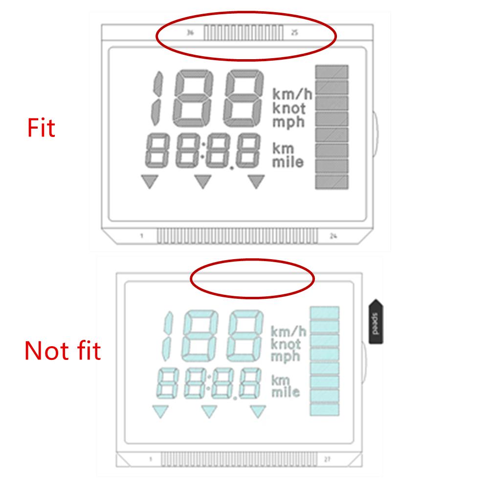 1x LCD Display Screen 6Y5-83570-A0-00 For Yamaha Digital Speedometer Gauge Unit