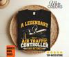 A Legendary Air Traffic Controller Has Retired Shirt, ATC Retirement Gift, Aviation Tee, Airport Tower Print, Coworker Farewell Party Outfit