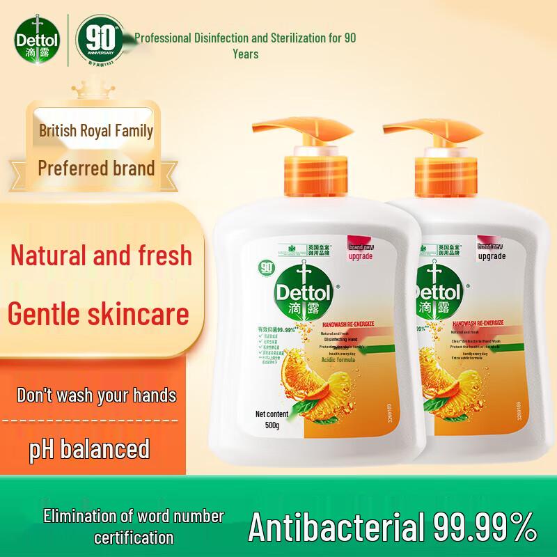 

Dettol Antiseptic Foaming Hand Soap for Kids & Family