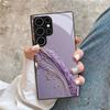 Purple gradient texture Exquisite PhoneCase for Samsung Galaxy S26 S25 S24 S23 S22 S21 FE Ultra Plus  Men women Built-in glass
