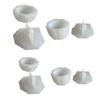 Resin Jar Molds Octagonal Jar Silicone Molds with Lid Silicone Resin Molds for DIY Storage Jar Jewelry Holder Case