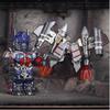 BRICK MAN Válečník z cihel Konvoj Stavebnice BRICKMAN Transform Robot Optimus Mini Akční figurka Hračky