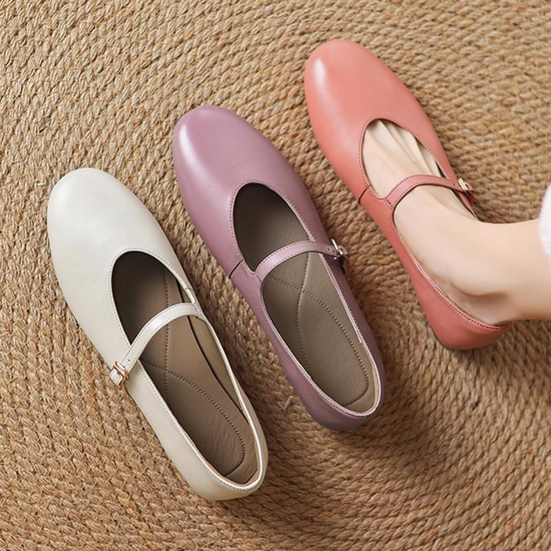 Fashion AIYUQI Women's Mary Jane Shoes 2025 New Flat Shoes Female Non-slip Shallow Large Size  Ballet Shoes For Women