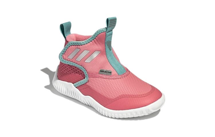 Adidas Rapidazen Mid C Fabric Comfortable Mid top Kids' Running Shoes Fuchsia Children Aged 3 7 Years Old FZ5044