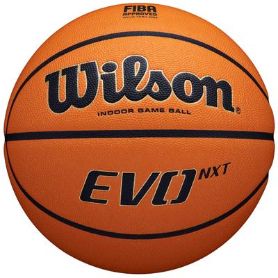 Wilson Piłka do gry EVO NXT FIBA, unisex, pomarańczowa piłka do koszykówki