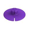 2 Pack Silicone Tea Cup Lid with Tea Bag Squeezer, Fit for Ceramic Mugs, Tea Infuser Strainer for Hot Drinks