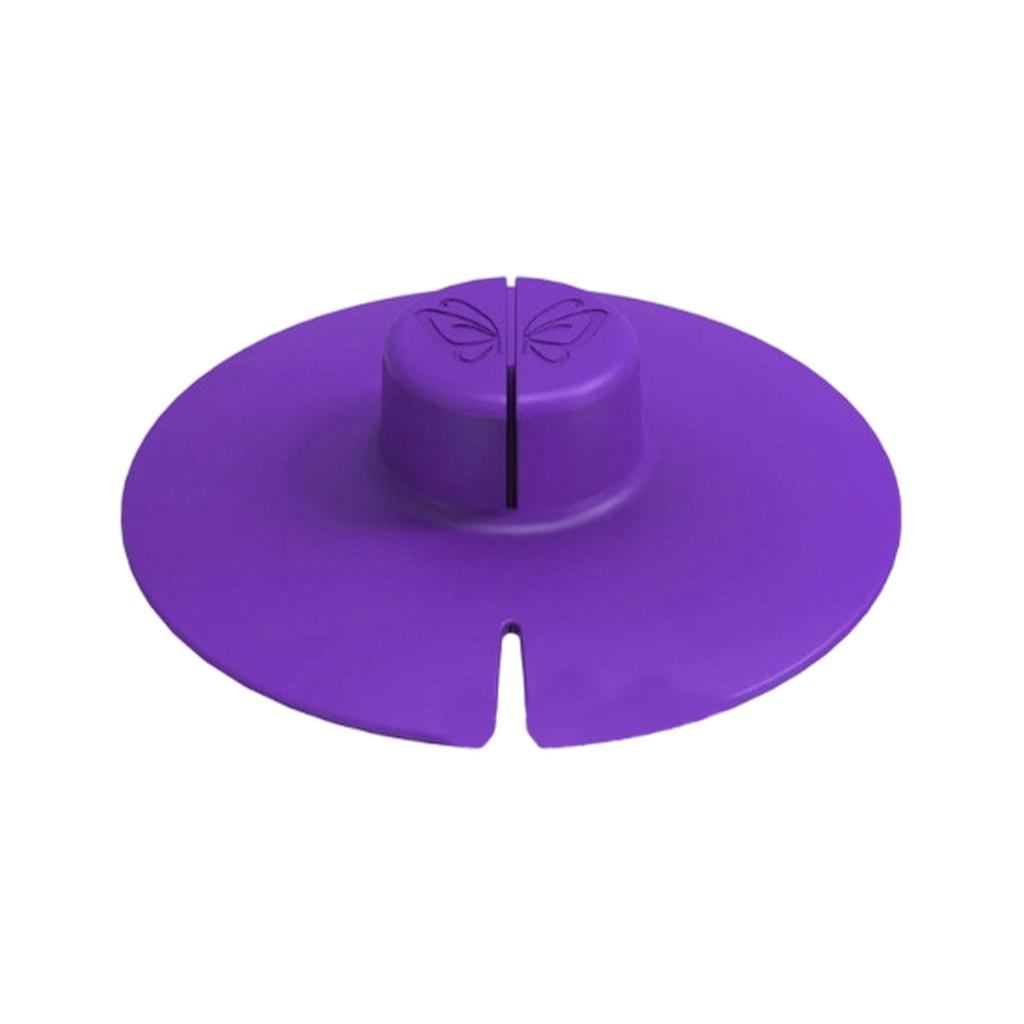 2 Pack Silicone Tea Cup Lid with Tea Bag Squeezer, Fit for Ceramic Mugs, Tea Infuser Strainer for Hot Drinks
