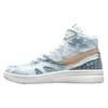 Li Ning Deluxe Hi Slip Resistant Coverage Lightweight High Top Vintage Basketball Shoes Women's Mist Blue AGBR026-3