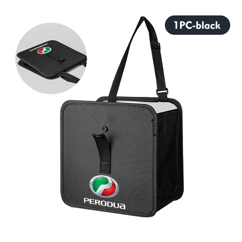 

PU Leather Car Seat Back Organizer Storage Bag Auto Interior Accessories For Perodua Myvi Ativa Bezza Alza Silicone Facelift