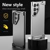 Mode Oregelbunden Aluminiumlegering Bumper Telefonfodral För För Samsung Galaxy S25 S24 S23 Ultra Plus Aromaterapi Metallskyddsskal