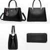 3-Layer Pocket Design New Luxury Designer Women's Handbag Fashion Trendy Ladies Shoulder Bag Simple Vintage Girls Shopping Tote