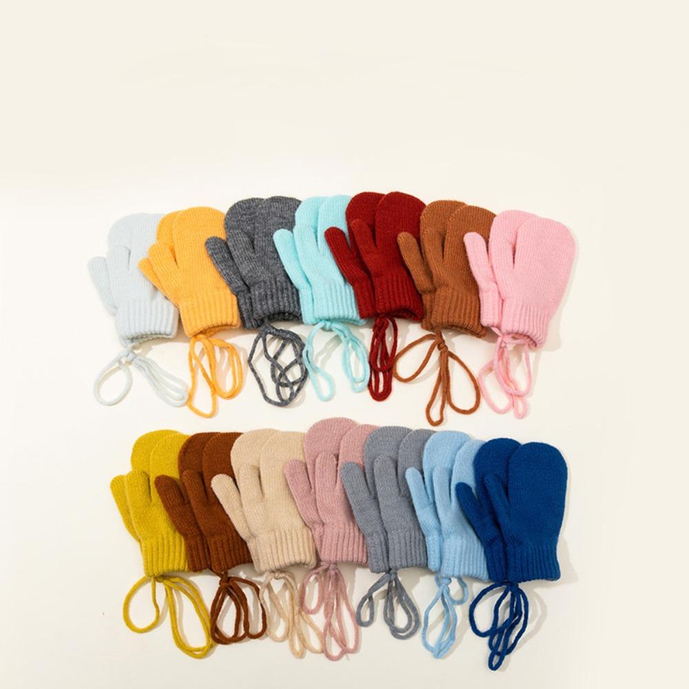 Full Finger Touch Screen Gloves Knitted Driving Mittens New Skiing Gloves  Cycling Driving