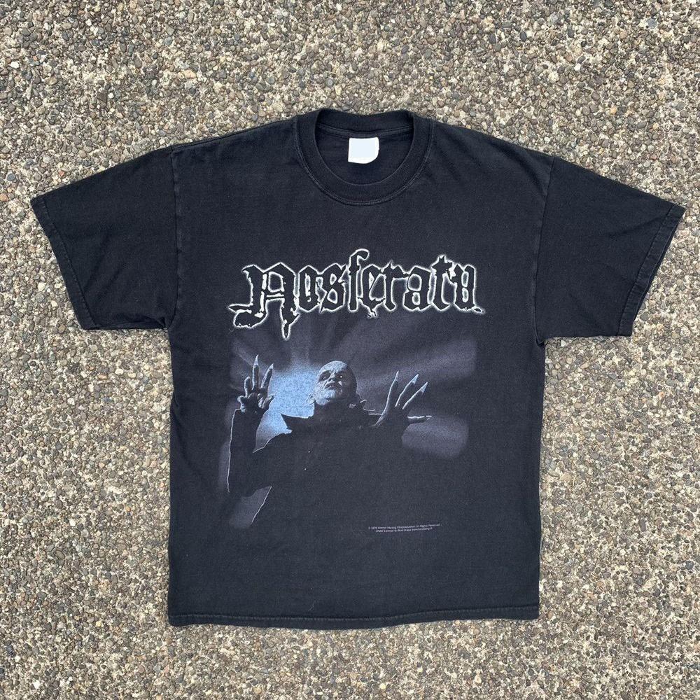 Vintage Nosferatu Horror Movie Promo T-Shirt Size S-5XL Reprint Unisex T-Shirt