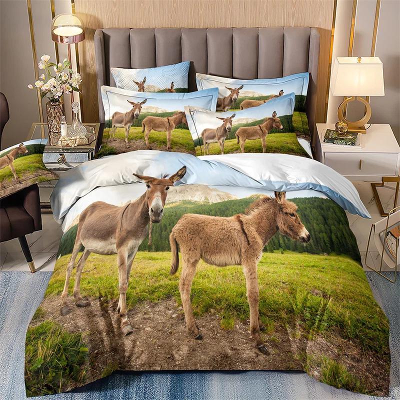 

Lovely Little Penguin Comforter Bedding Sets, 3D Print, Blue ,135X200 Bedroom Bed Cover Set For Changjin Deer,Kangaroo,Ostrich EU single(135x200cm)