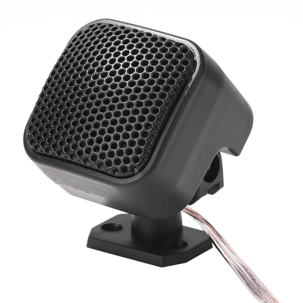 2Pcs Auto Horn Audio Music 500W Car Mini Tweeter Speaker 12V DC Stereo Speaker 5A Mini Square Audio Speaker for Car Audio System China Mainland