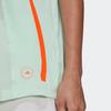Adidas X Stella McCartney Collaboration Loose Breathable Running Sports Short Sleeve T-Shirt Women Tops Light-Green HD9114
