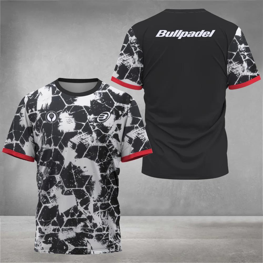 Cool Padel Breathable Short Sleeve Summer Quick Dry Short Sleeve Street Men's Top Outdoor Tennis T Shirt New Fitness Collection