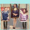 2023 Halloween Mona Lisa Party Costume Fun And Playful Wall Painting Outfit For Cosplay