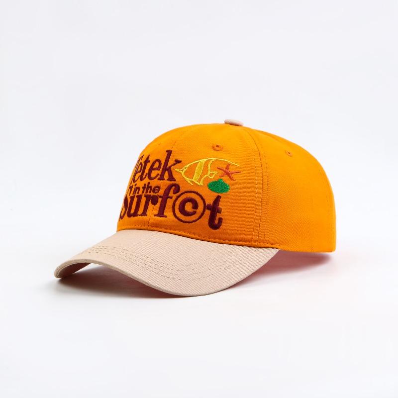 

New niche contrasting color embroidery retro cap women s spring and summer versatile face small couple sunshade baseball cap