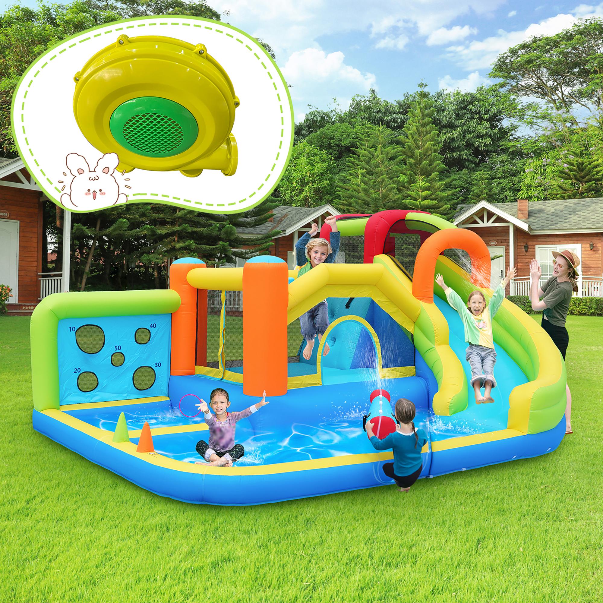 Bounce House Water Park+Trampoline Park for