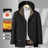 Men's Winter Thick Cotton-Padded Jacket: Warm, Fashionable, Casual Outerwear for Middle-Aged Dads