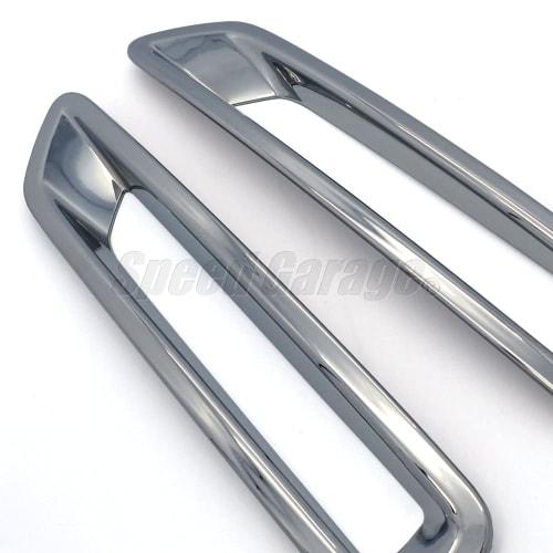 Speed arage Nissan Leaf ZE1 series exclusive rear fog lamp reflector plated cover frame garnish for NISSAN LEAF dress up custom parts