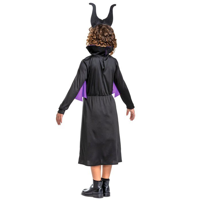 Costume De Carnaval Pour Enfants - DISGUISE - Diabolina Costume De Sorcière - Noir - Fille - 109-123 Cm