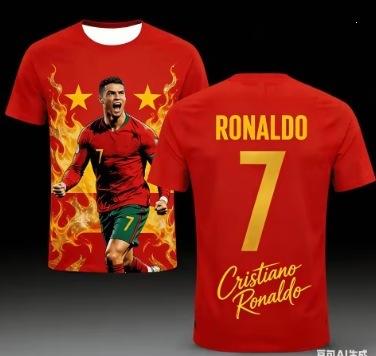 2026 World Cup Fan Edition No. 7 Football Shirt Comfortable and Breathable Sports Leisure Comfortable and Breathable Short Sleeve T-Shirt