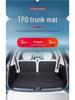 Geely Galaxy M9 TPE Rear Trunk Mat for Car Interior Modification/Decoration