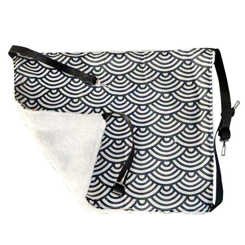 Cama Hamaca de Pelúcia Ajustável para Gato - Tapete Balanço Suspenso para Gaiolas