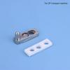1set Volatilization Reduction Feature Sealing Metal Design Zip Cotton Base Inner Liner Modification