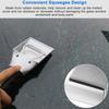 Auto Heated Ice Scraper Snow Shovel Plastic Metal 12V 18W 60°C 110.24in 3 Min Fast Heat Electric Windshield for Cars Trucks SUV