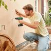 Perceuse-visseuse à percussion sans fil bosch home and garden 06039d810c 18 v 1.5 ah li-ion + batterie, + chargeur, + m