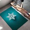 Sparkling Snowflake Design Suitable As a Non-slip Mat for the Living Room or Bedroom Sofa